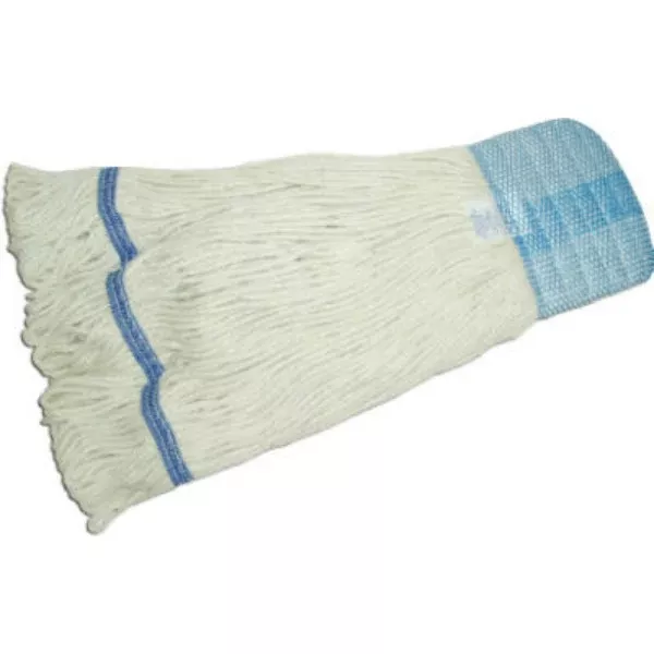 Abco 01310 Looped End Wet Mop Head, Natural, Large